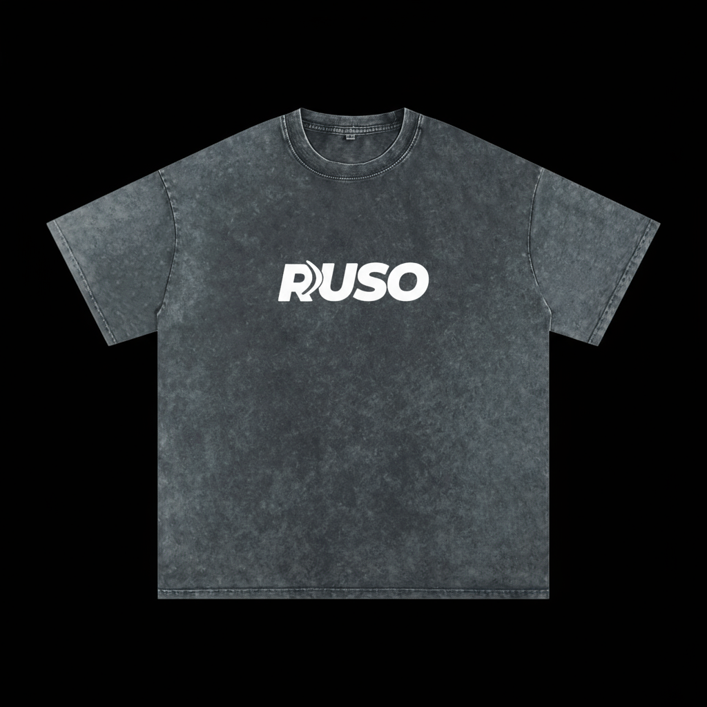 RUSO Grey Oversized Shirt