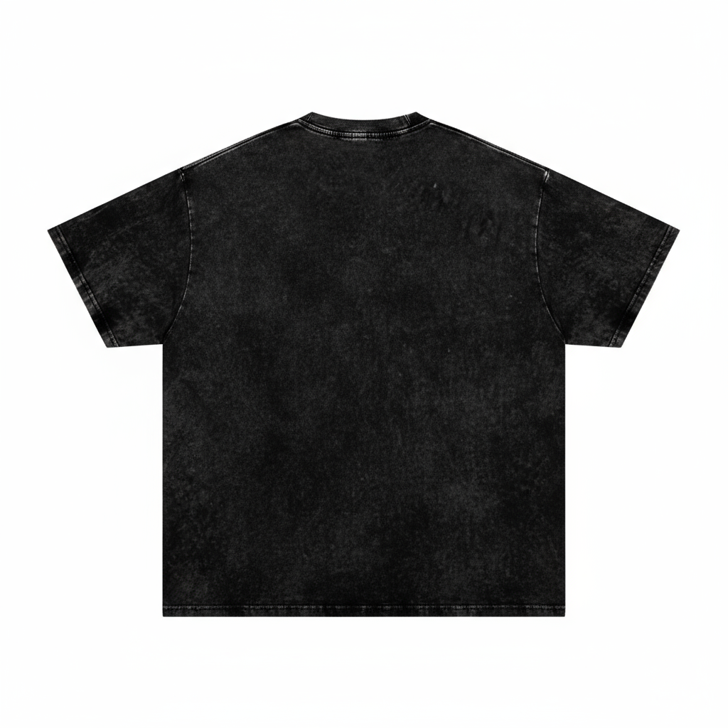 RUSO Black Oversized Shirt